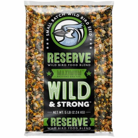 FEEDINGTIME 5 lbs Wild & Strong Maximum Songbird Reserve Wild Bird Food FE3306065